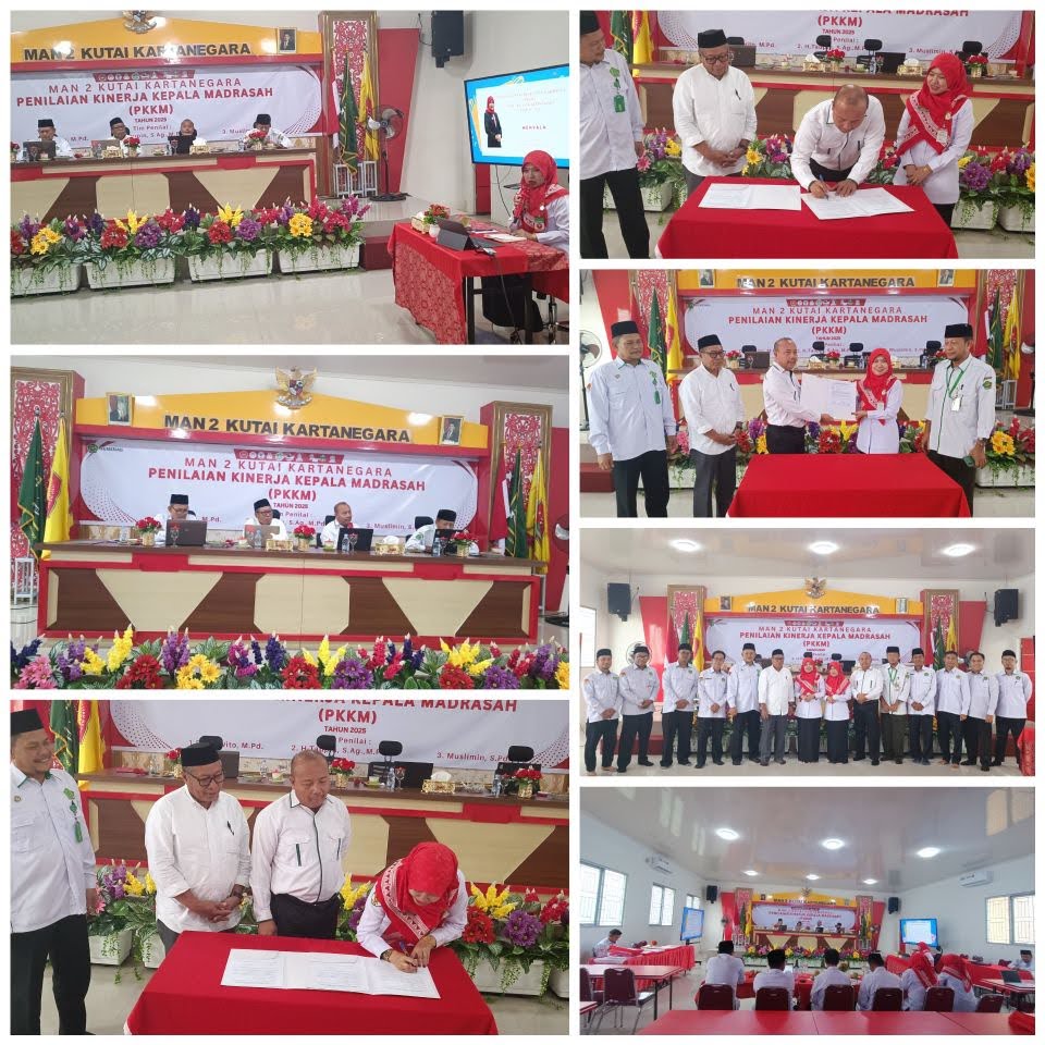 Penilaian Kinerja Kepala Madrasah (PKKM) MAN 2 Kukar Berjalan Lancar